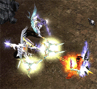 Skill de Castle Siege do Dark Wizard