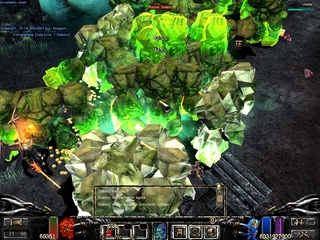 Spot de Poison Golen e Gigas Golem