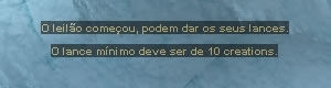 Leilão com lance inicial