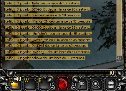 Jogadores disputando o item