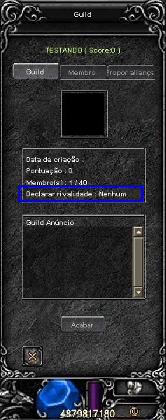 Aba Guild mostrando a rivalidade