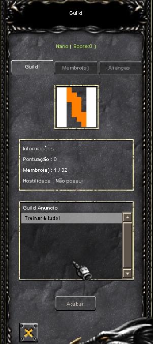 Aba Guild e anúncio