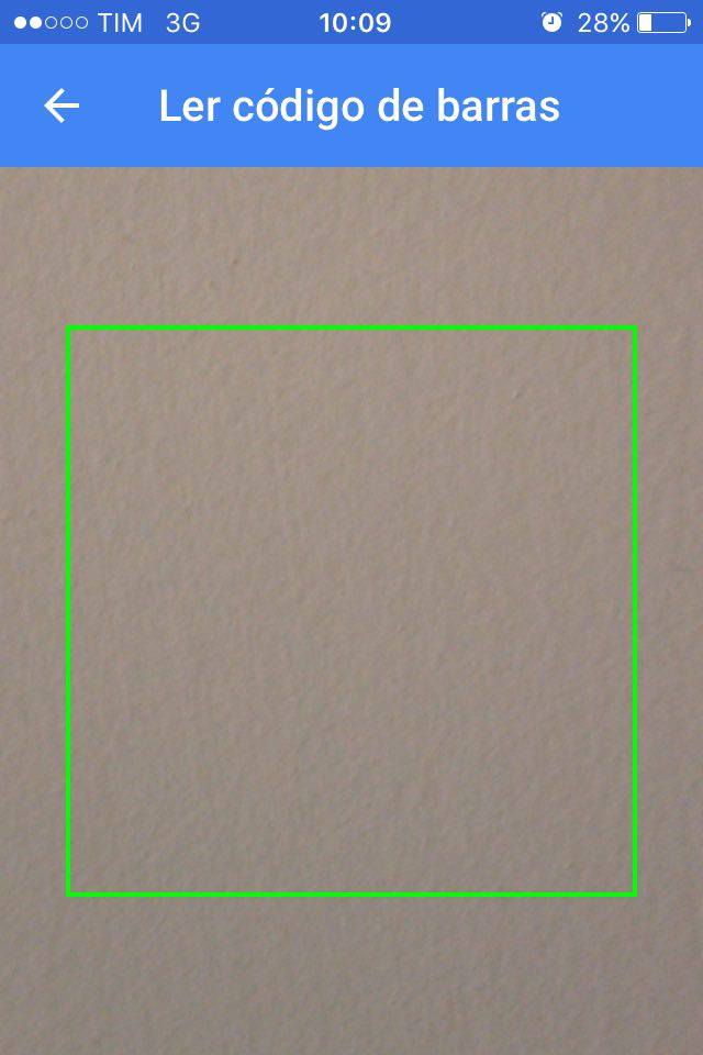 Leitura do código QR no iOS